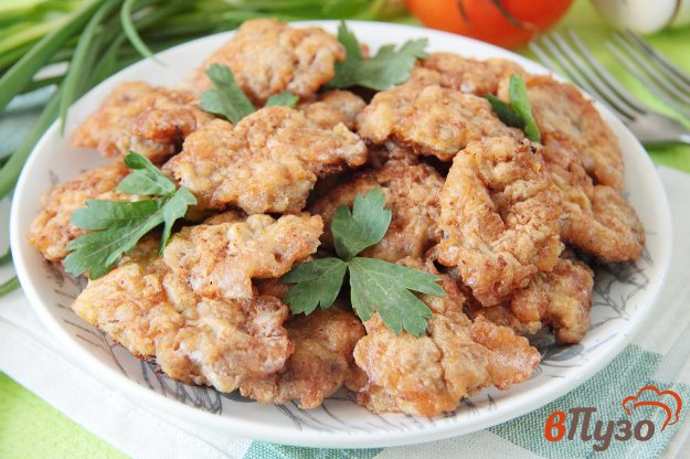 фото рецепта: Отбивные из куриных сердечек