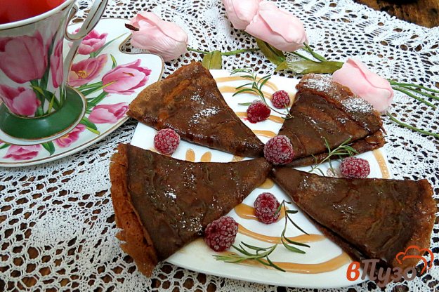 фото рецепта: Блины шоколадные
