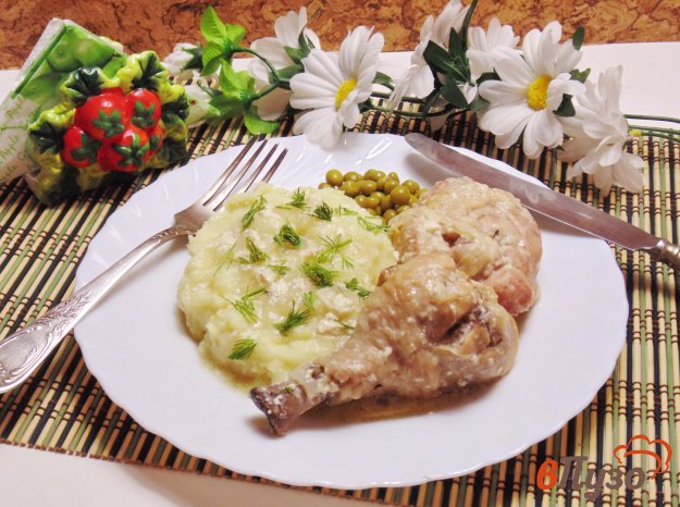 фото рецепта: Курица Чкмерули