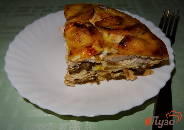 фото рецепта: Куриная грудка запеченная с овощами