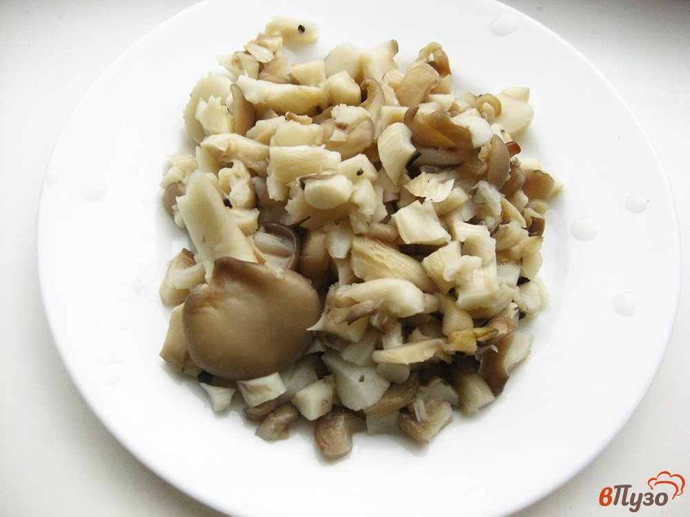 Фото приготовление рецепта: Лазанья в рулетиках с мясом и грибами шаг №3