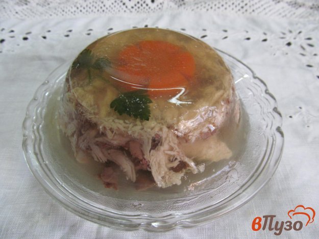 фото рецепта: Заливное из курицы с печенью