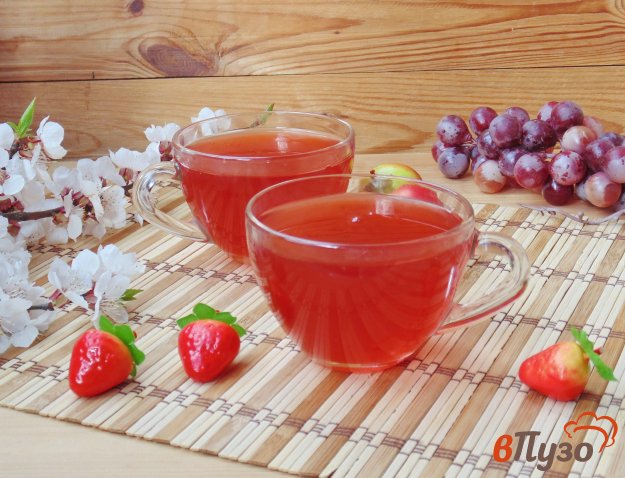 фото рецепта: Кисель из мороженой клубники