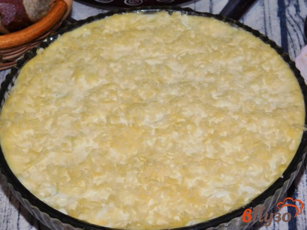 фото рецепта: Слоеный салат с курицей и грибами