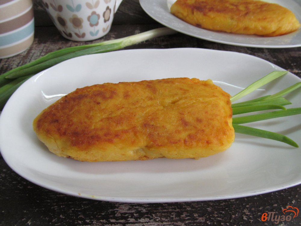 Фото приготовление рецепта: Картофельные зразы с мясом