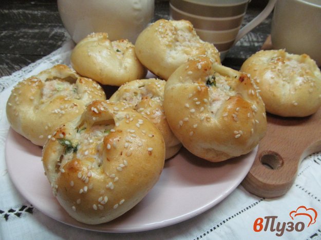 фото рецепта: Булочки с мясной начинкой