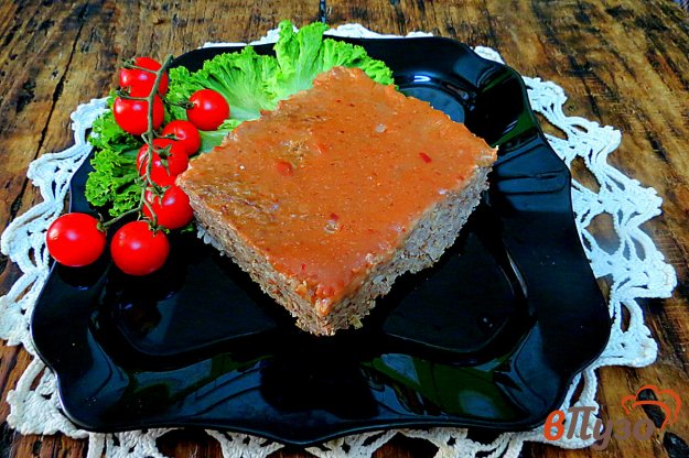 фото рецепта: Запеканка из фарша и гречки