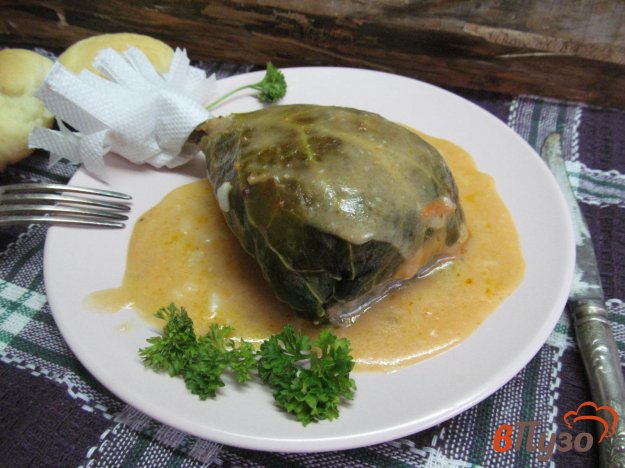 фото рецепта: Голубцы с куриными ножками