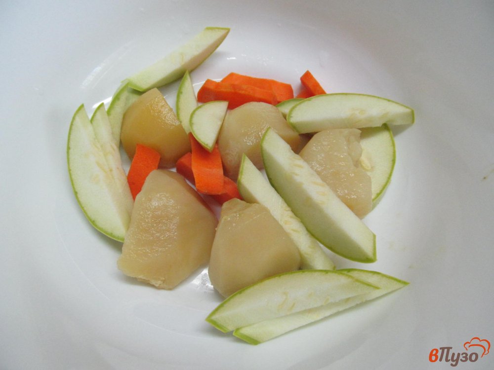 Фото приготовление рецепта: Курица с овощами