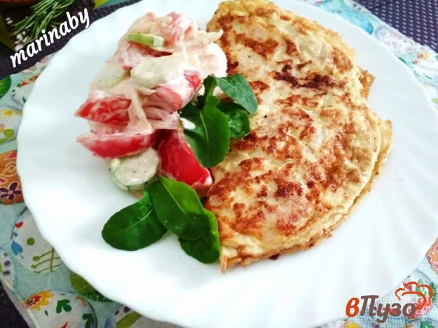 фото рецепта: Бризоль из фарша с овощами