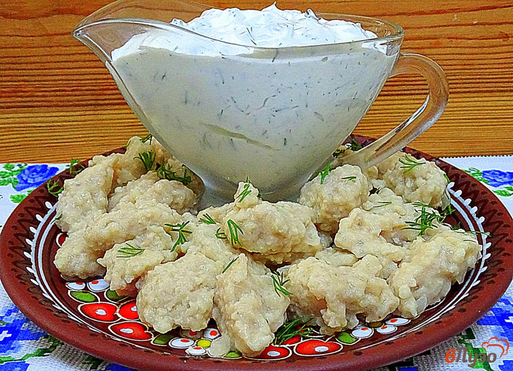 Фото приготовление рецепта: Мясные галушки, или ленивые пельмени шаг №8