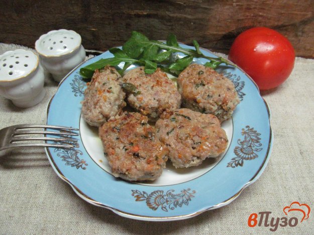 фото рецепта: Свиные котлеты с булгуром