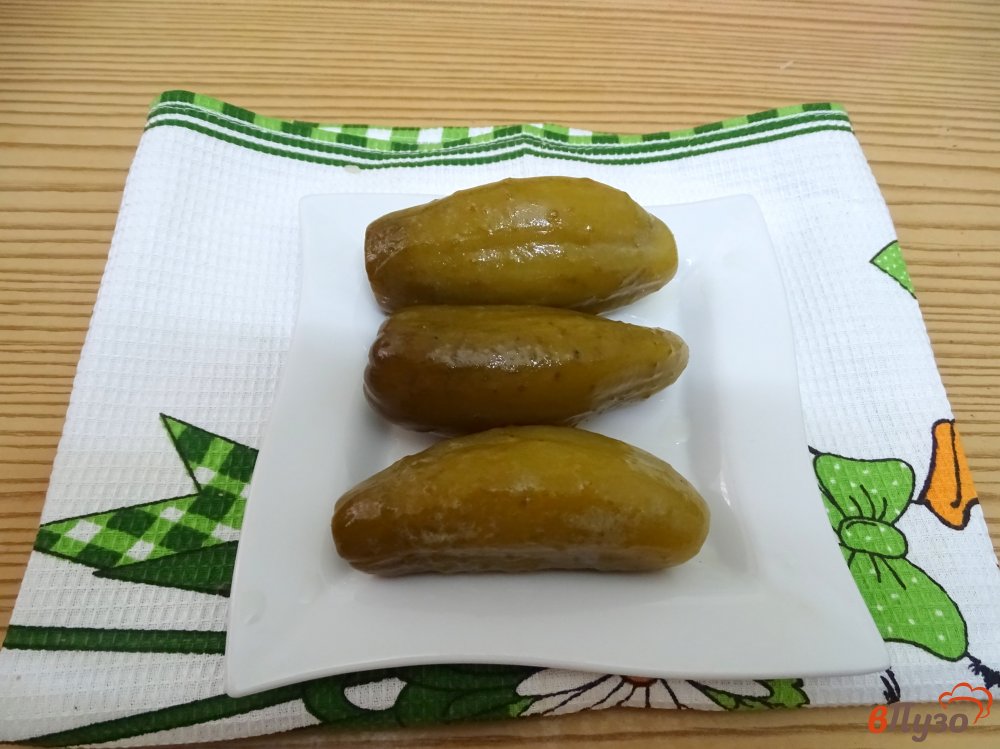 Фото приготовление рецепта: Рассольник с рисом и огурцами шаг №5
