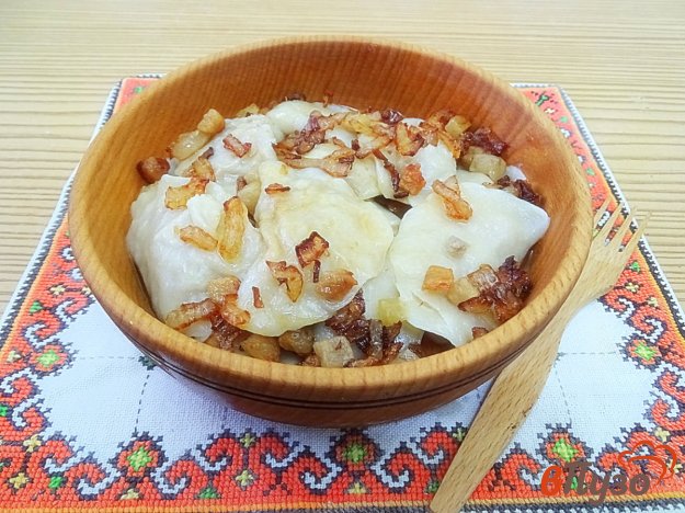 фото рецепта: Вареники с картофелем и мясом