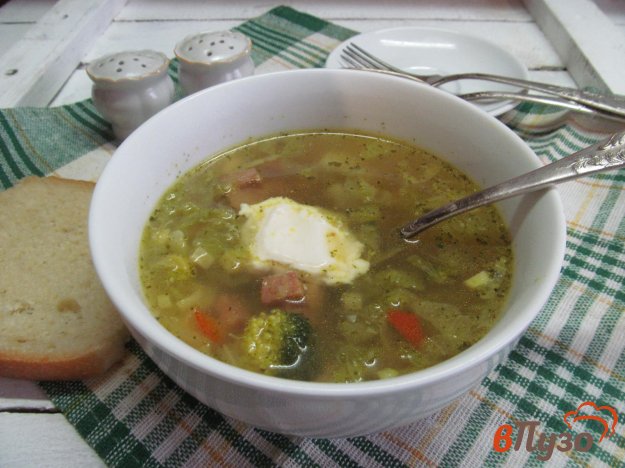 фото рецепта: Сур с копченостями и овощами