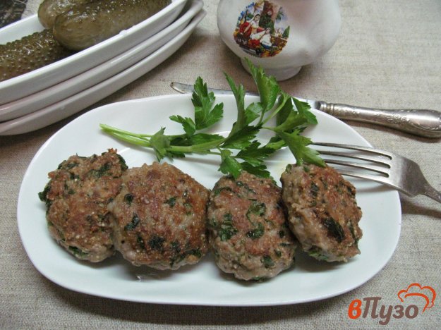 фото рецепта: Котлеты из мясного фарша с отрубями